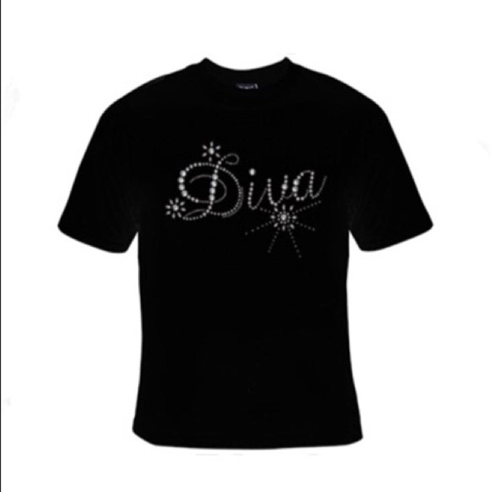Rhinestone Graphic Tee
